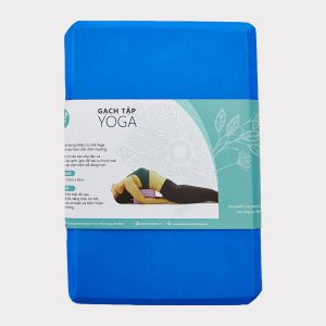 Gạch Yoga EVA Classic 8.5cm – Cam Đất – Xanh Dương
