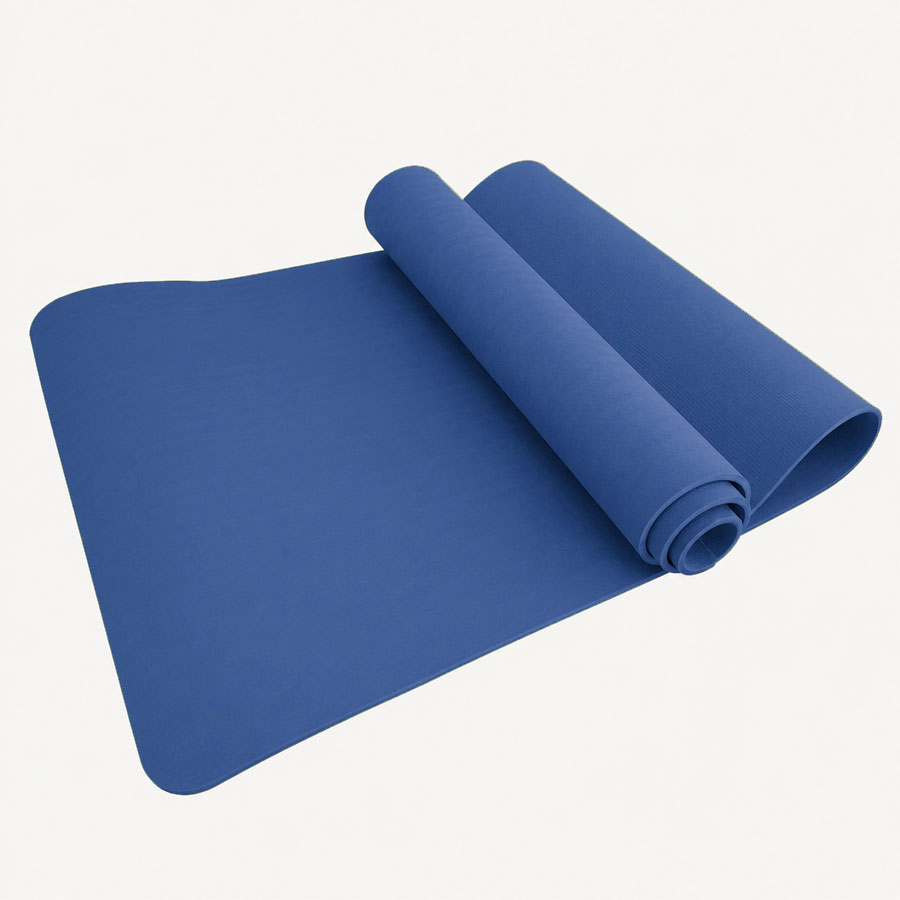 TPE Pitta Yoga Mat – 6mm – Navy