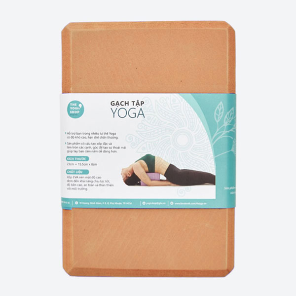 Gạch Yoga EVA Classic 8.5cm – Cam Đất – Cam Nâu