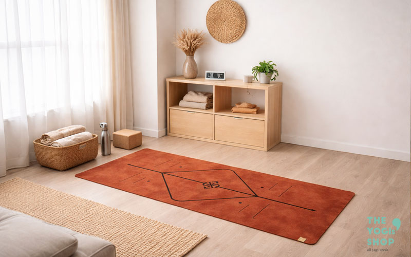 Góc yoga tại nhà trong không gian nhỏ không cần phòng riêng vẫn đủ để tập luyện