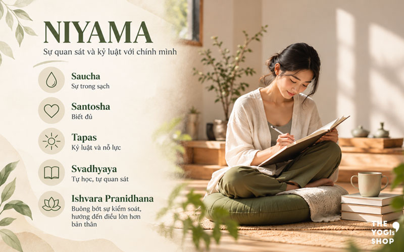 Niyama – sự quan sát và kỷ luật với chính mình
