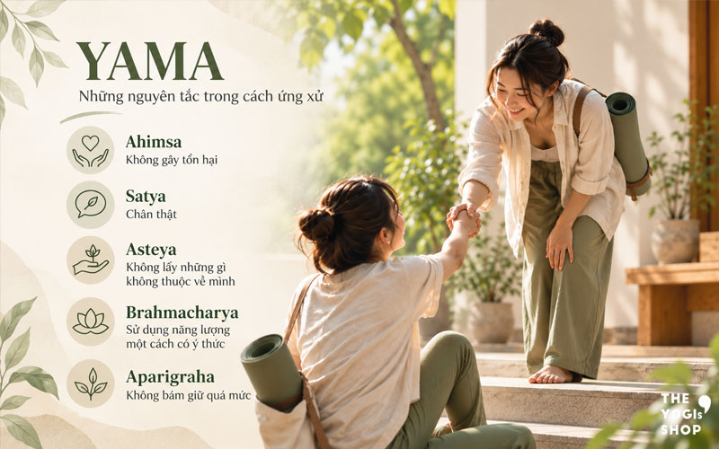 Yama trong 8 nhánh Yoga – những nguyên tắc trong cách ứng xử